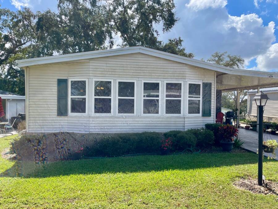 For Sale 694 Cedar Ln, Lady Lake, FL 32159 Double Wide, 2 Bed, 2
