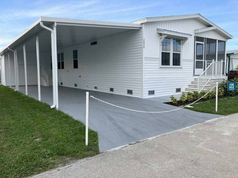 For Sale 2058 Poinciana Court, Naples, FL 34110 Double Wide